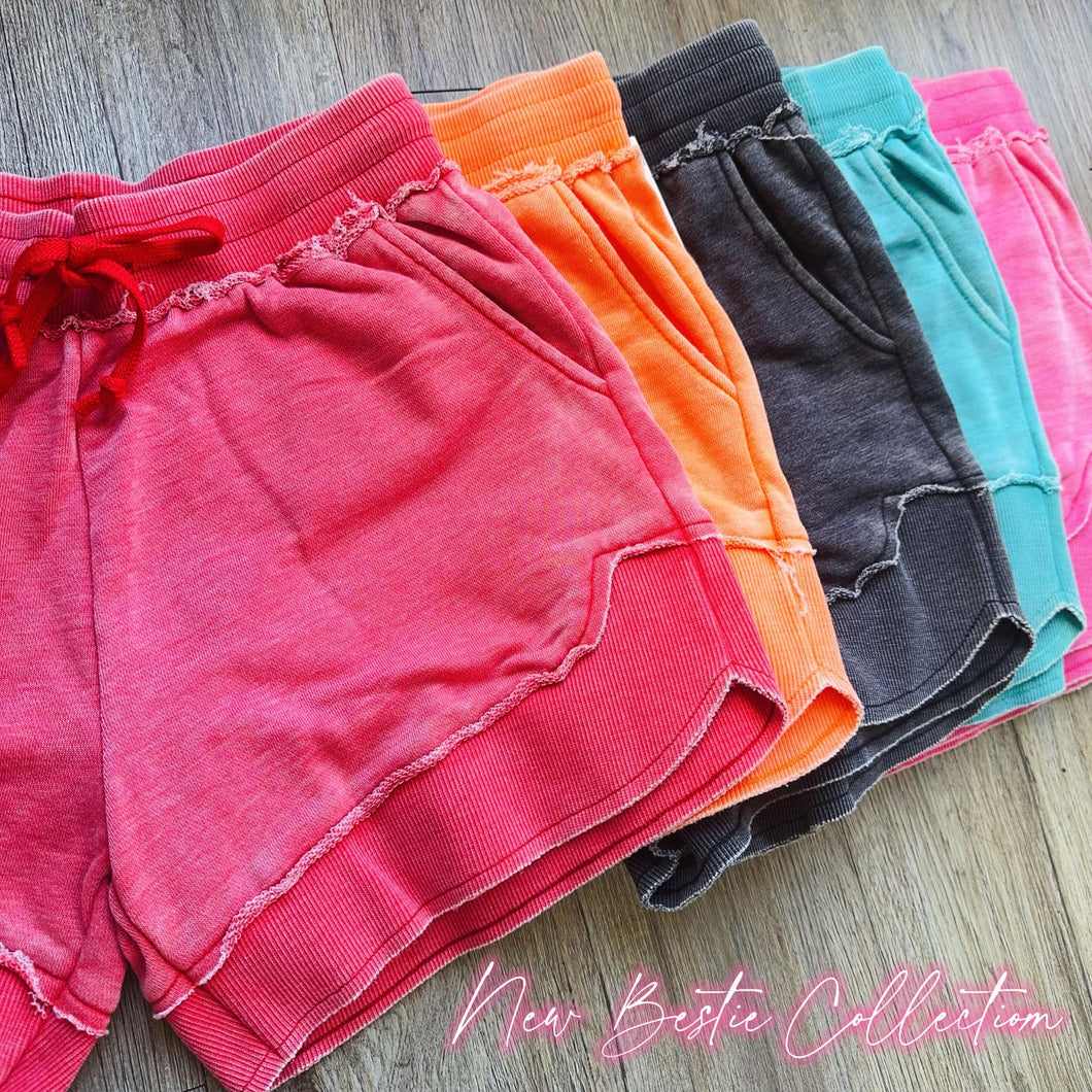 PREORDER: JADY K- BFF Shorts in Five Colors